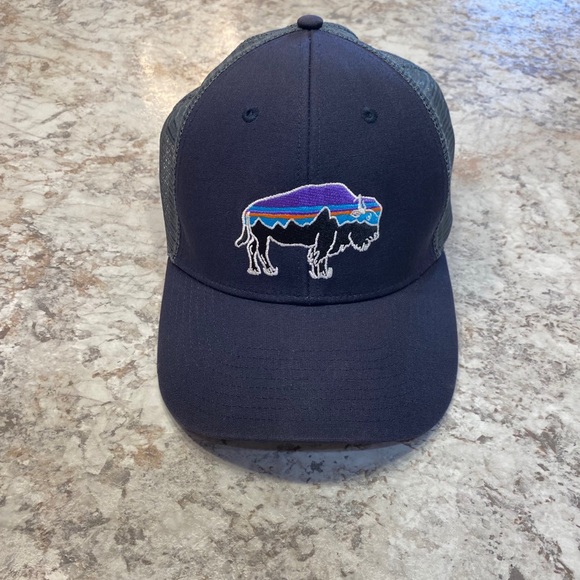 Patagonia Accessories - Patagonia SnapBack Trucker Hat Navy Buffalo